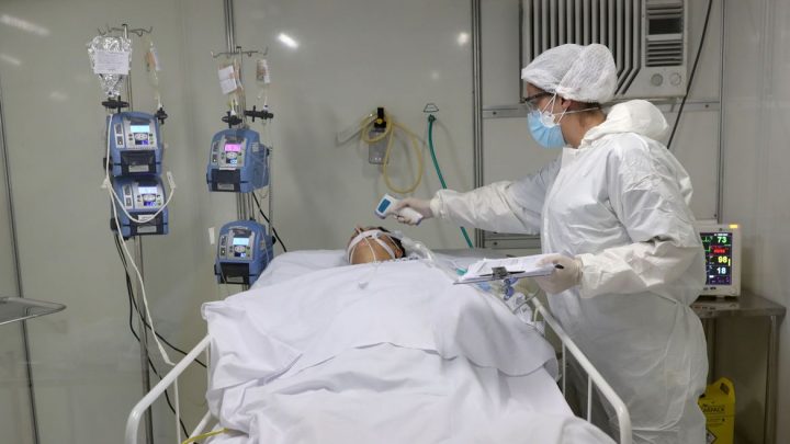 Em SP, 20% dos internados em UTI por covid-19 morrem devido à doença