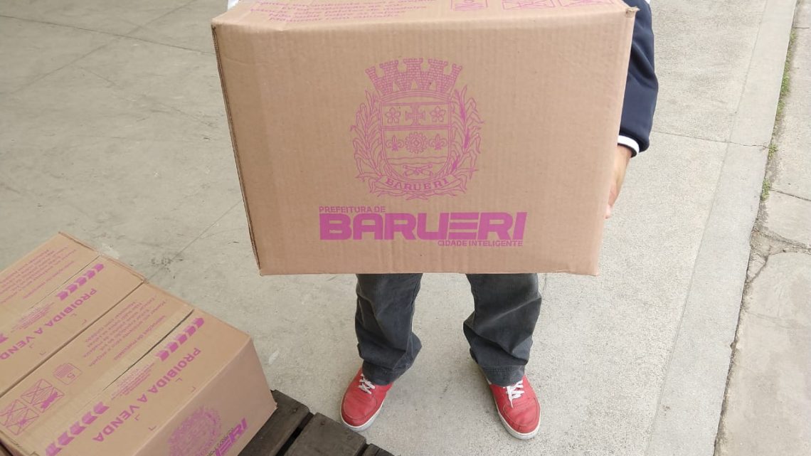 Servidores de Barueri sugerem ação solidária e doam 519 cestas básicas