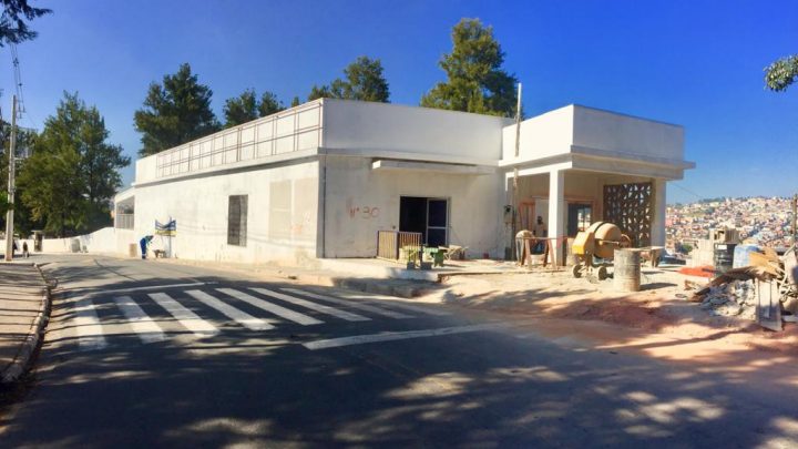 Trabalhos de construção do novo velório municipal de Jandira continuam