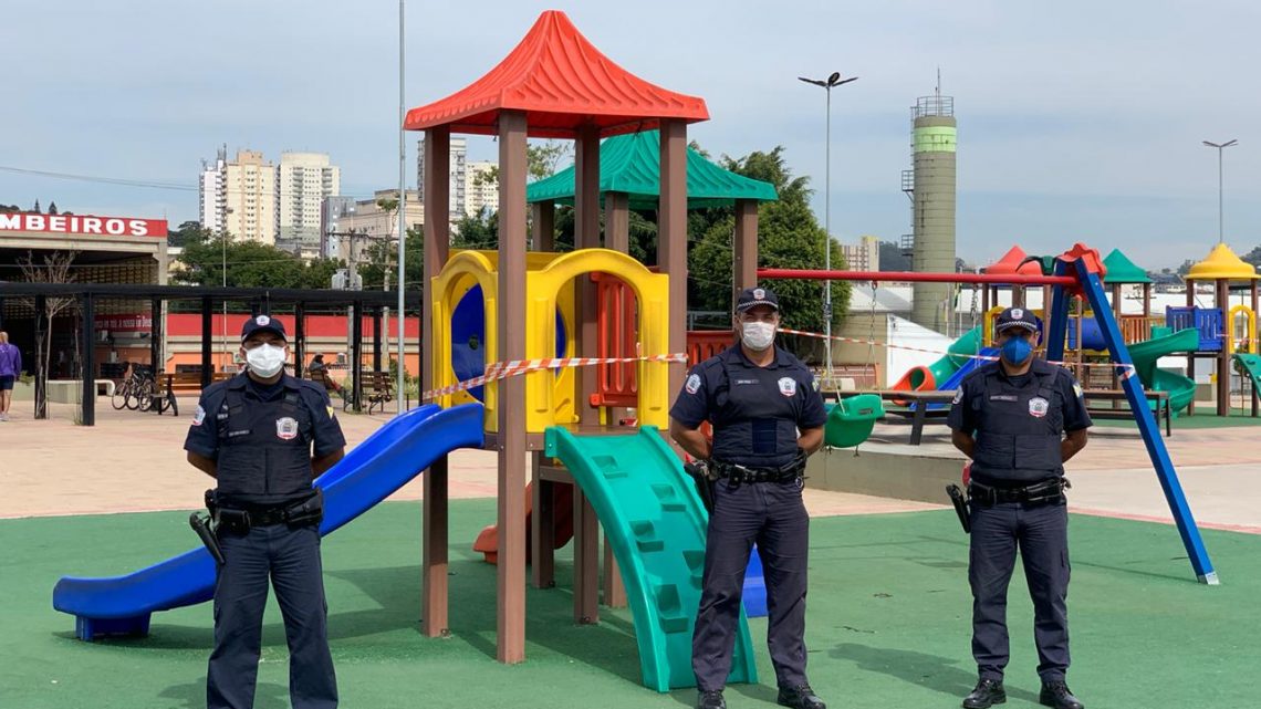 Guarda Municipal interdita brinquedos em praças públicas