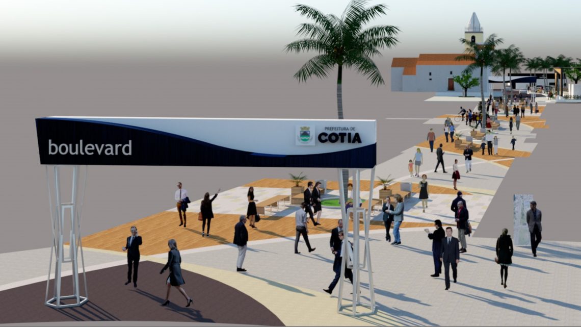 Revitaliza Cotia vai remodelar toda região central com intervenções viárias e paisagismo