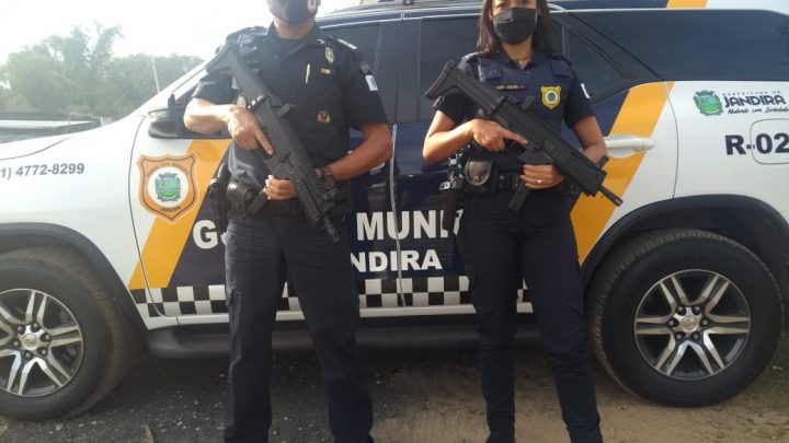 Guarda Civil de Jandira recebe novos armamentos