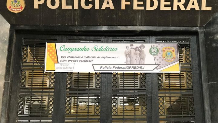 PF faz campanha solidária em projeto de prevenção às drogas