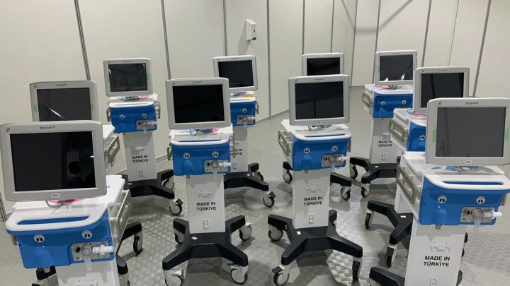 Cotia recebe dez respiradores do Governo do Estado para o hospital de campanha