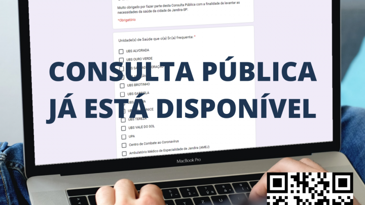 Secretaria de Saúde de Jandira lança Consulta Pública para formulação do Plano Municipal de Saúde
