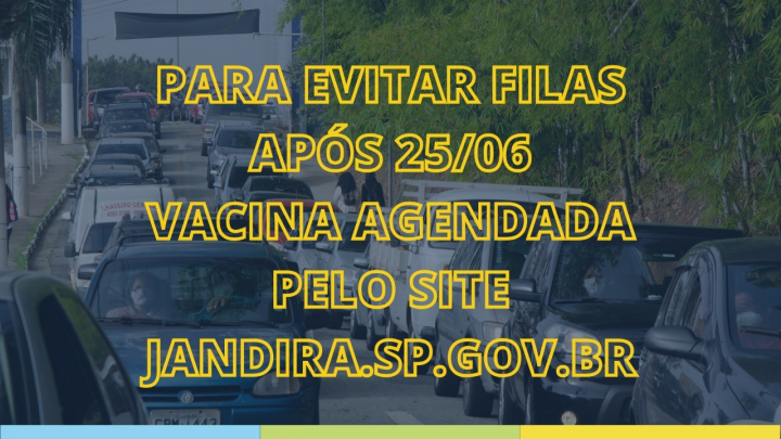 Prefeitura de Jandira anuncia sistema de agendamento para vacinação contra a COVID-19