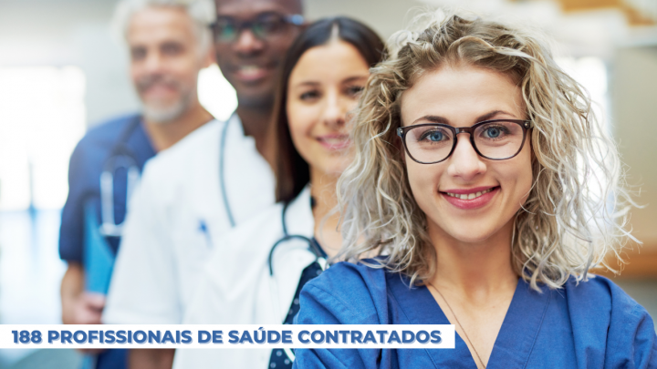 Jandira contratou 188 profissionais de saúde no primeiro semestre de 2021