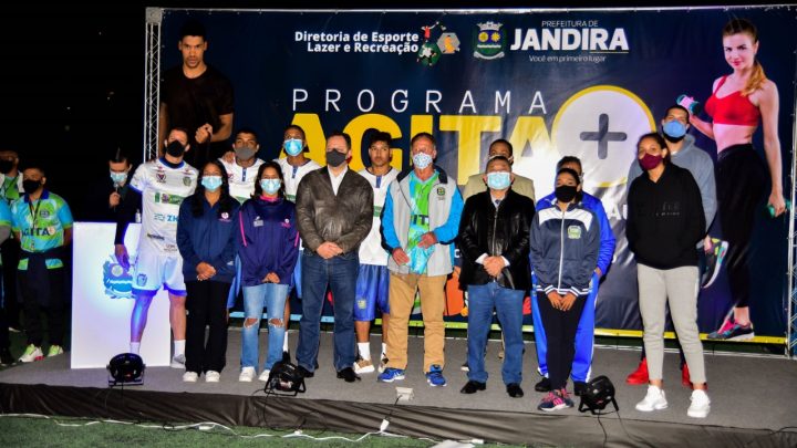 Diretoria de Esporte e Lazer de Jandira realiza evento para divulgação do programa AGITA +