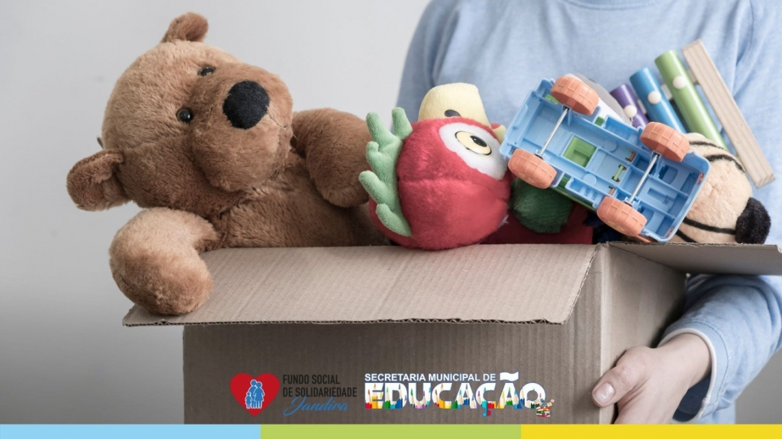 Prefeitura de Jandira lança campanha de arrecadação de brinquedos