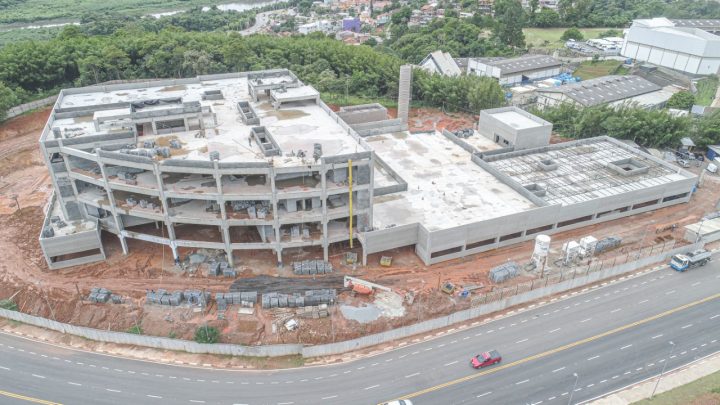 Novo Hospital Municipal de Santana de Parnaíba está com obras aceleradas e será entregue este ano