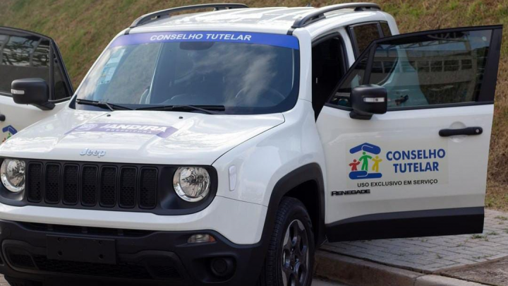 Defesa Civil e Conselho Tutelar de Jandira recebem novas viaturas