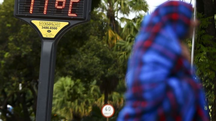 Inmet emite alerta de risco à saúde por conta de frio intenso