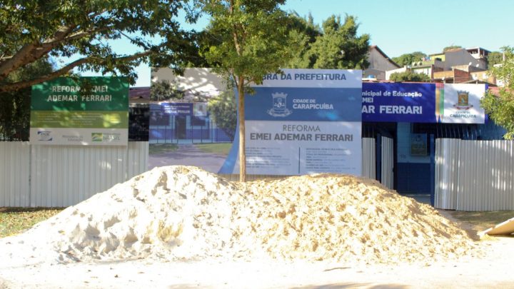 Prefeitura de Carapicuíba realiza reforma completa em escolas da rede municipal