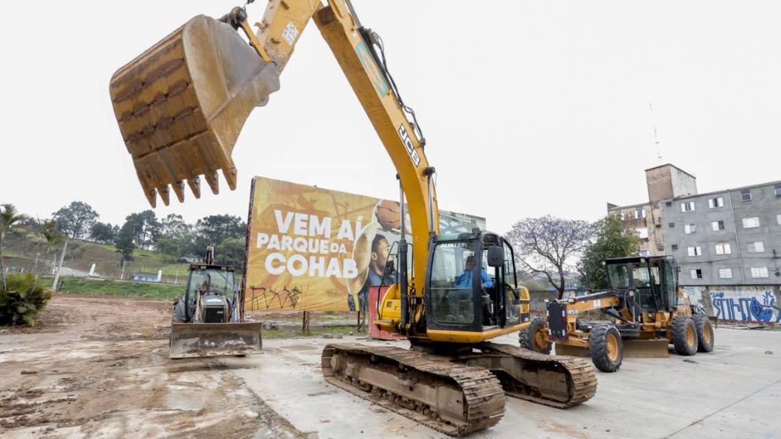 Igor Soares inicia obras de construção do Parque da Cohab