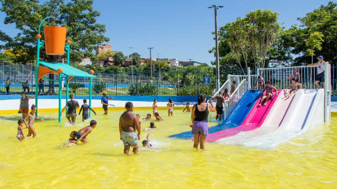 Parque Aquático Infantil de Carapicuíba volta a funcionar aos sábados e domingo